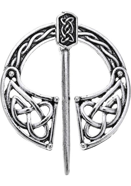 2pcs Ortaçağ Broş Pelerin Ipek Şal Yüzü Pin Antik Hediyeler (Yurt Dışından)