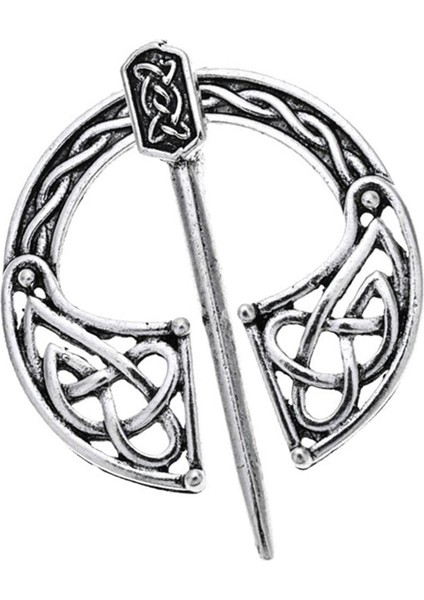 2pcs Ortaçağ Broş Pelerin Ipek Şal Yüzü Pin Antik Hediyeler (Yurt Dışından)