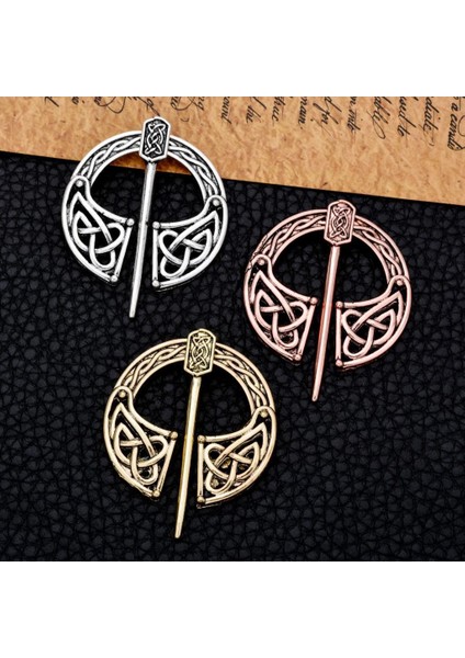 6 Set Vintage Penannular Broş Pin, Giysiler Bağlantı Elemanları Pelerin Pelerini Şal Eşarp Bacak, Retro Broş Mücevherat (Yurt Dışından)
