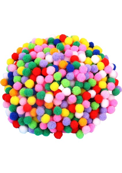 Çok Renkli Pom Poms Balls Sanat Süslemeleri Diy Malzeme Peluş Top Kedi Oyuncakları Dia 1cm 300 Pcs (Yurt Dışından) fiyatları