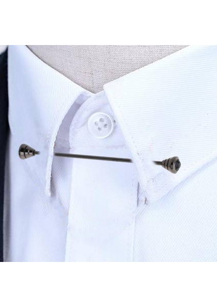 Erkekler Yaka Bar Pimi Giyim Dekoru Mücevher Takı Dekoru Iş Resmi Siyah Elmas Için (Yurt Dışından) fiyatları