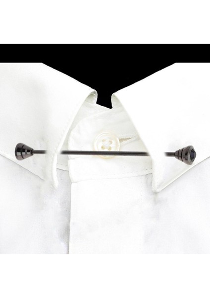 Erkekler Yaka Bar Pimi Giyim Dekoru Mücevher Takı Dekoru Iş Resmi Siyah Elmas Için (Yurt Dışından) fırsatları