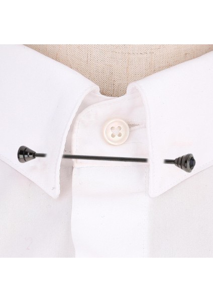 Erkekler Yaka Bar Pimi Giyim Dekoru Mücevher Takı Dekoru Iş Resmi Siyah Elmas Için (Yurt Dışından) indirimleri