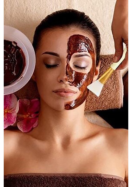 Siyah Nokta ve Dudak Peeling Fırçası Koyu Pembe ve Sarı Silikon Maske Fırçası