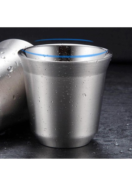 Çift Duvarlı Kahve Kupa Yalıtılmış Çay Kupası Tumbler Tainless S (Yurt Dışından) indirimleri