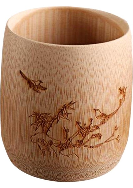 3xnatural Bambu Içme Fincanı Bira Suyu Kupa Bardağı Ahşap Çay Fincan Fincanları F 3 Adet (Yurt Dışından) fiyatları