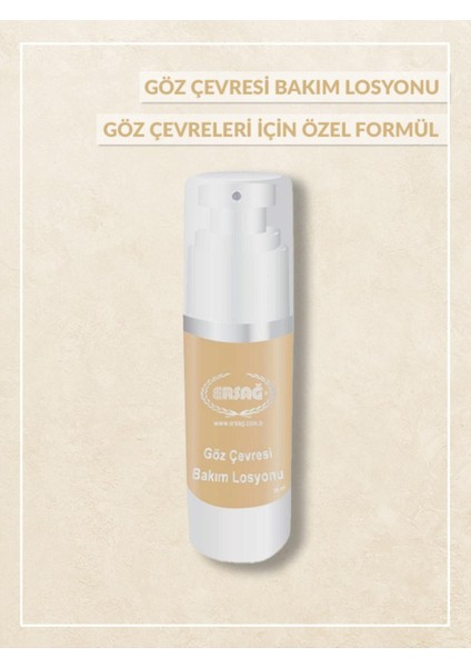 Göz Çevresi Bakım Losyonu
