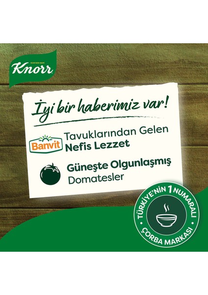 Hazır Çorba Şehriyeli Tavuklu Domates Çorbası 4 Kişilik 76 g fırsatları