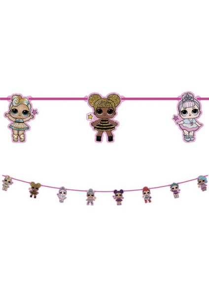 Lol Glitterati Diy-Cut Banner