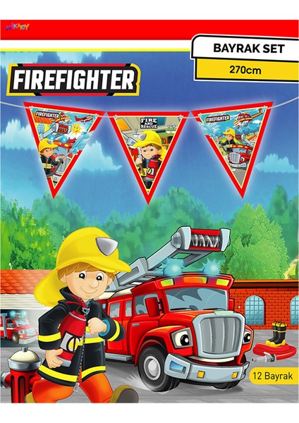Firefighters Üçgen Flama