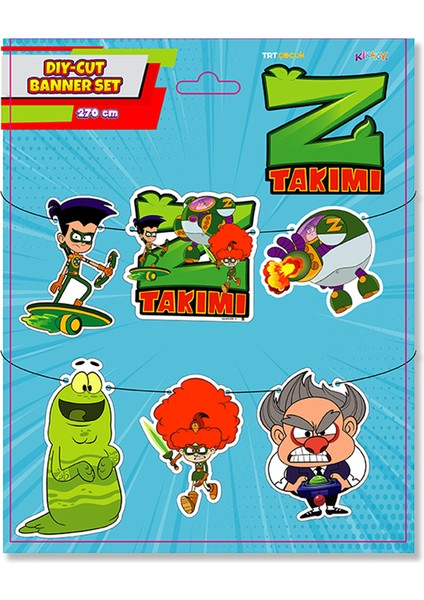 Z Takımı Dıy-Cut Özel Kesim Banner