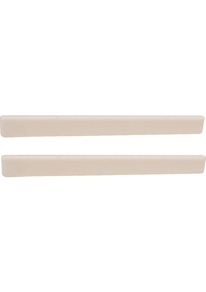 2 Adet Plastik Klasik Gitar Köprü Somunu Yedek Parçalar 84x2.5x7.8mm (Yurt Dışından) fiyatları