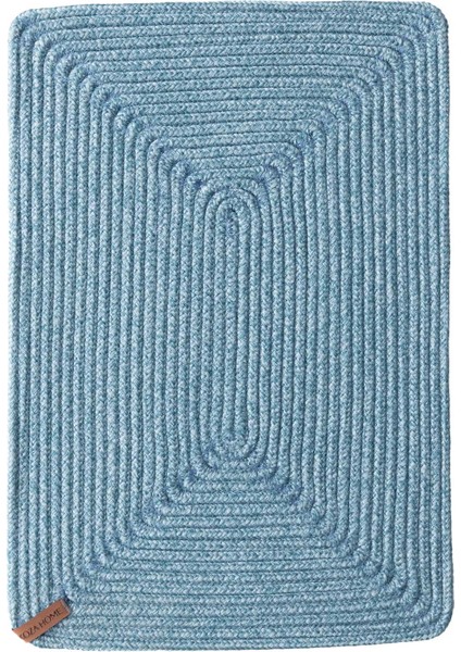 Cesta El Yapımı Örgü Turkuaz Dikdörtgen Amerikan Servis 32x45 4003 fiyatları