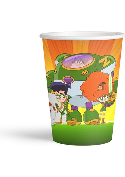 Z Takımı Karton Bardak 8oz 8li