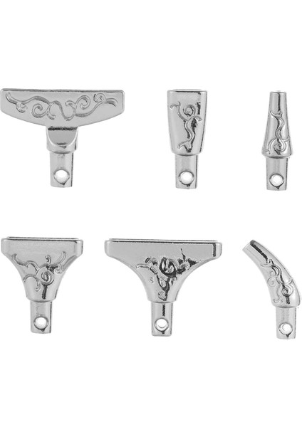 5d Elmas Boyama Tatbikat Kalem Noktası, 6pcs Boyama Kalemleri Ipuçları Yedek Nakış Sanatı Kalem Kafaları Diy Alet - Gümüş (Yurt Dışından)
