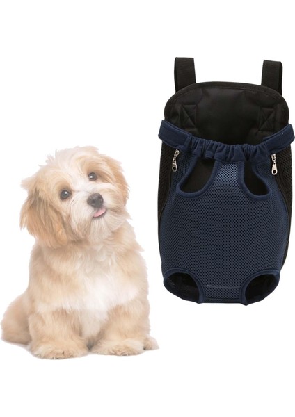 Pet Taşıyıcı Sırt Çantası Küçük Köpekler Için Geniş Omuz Kayışları Malta Motosiklet M Lacivert (Yurt Dışından) indirimleri