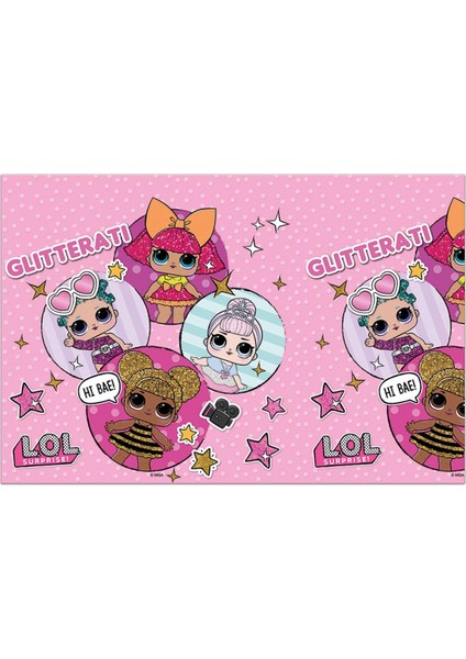 Lol Glitterati Masa Örtüsü 120X180CM