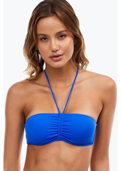 63541 Saks Straplez Bikini Üstü