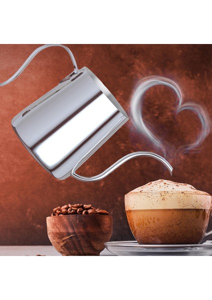 Cafe Bar Ailesi Hediyeleri Için Kahve Su Isıtıcı Kahve Dripleyici Çay Potu Üzerine Dökülme Ayna Renk (Yurt Dışından) indirimleri