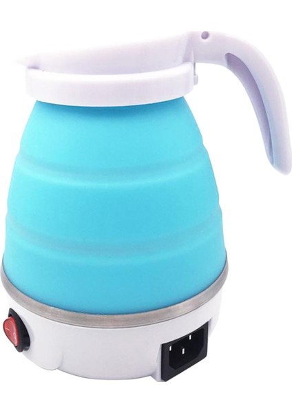 Ab Fiş 220v 50hz Elektrik Taşınabilir Seyahat K Yarışı Kampı 0.6l Mavi (Yurt Dışından)
