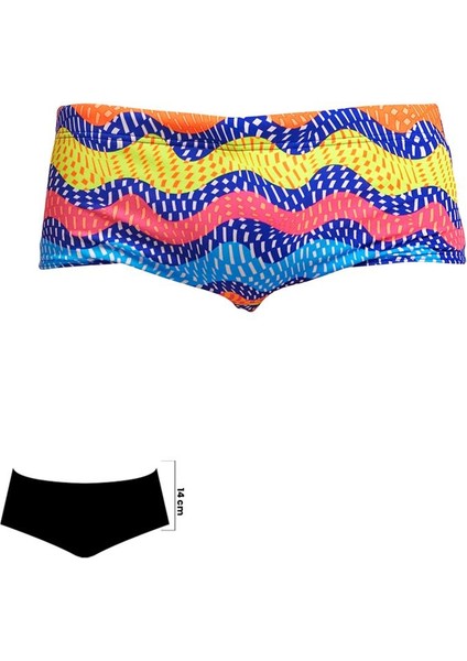 Rocky Wave Erkek Antrenman Mayo, 14CM Trunks