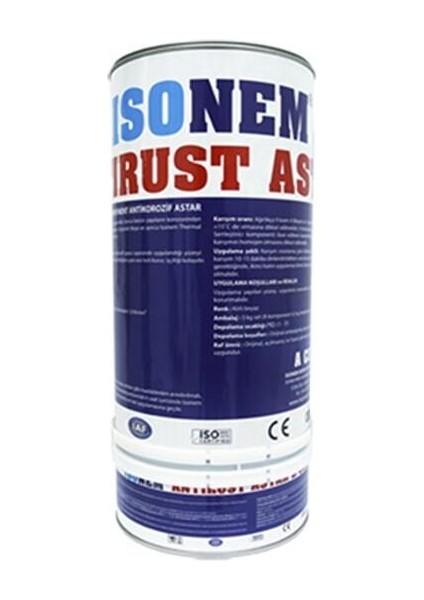 Isonem Antı Rust Astar A+B Komp. 5kg.