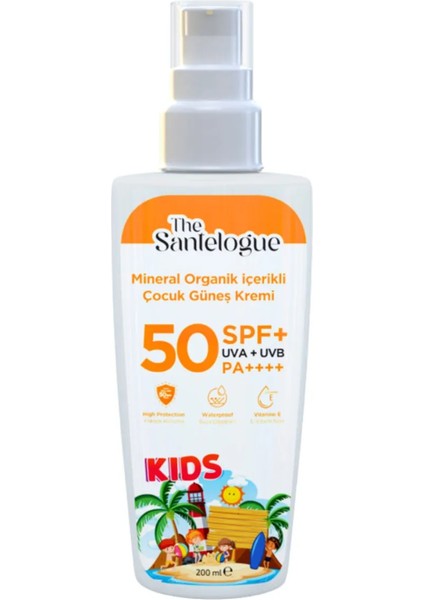 Güneş Kremi Kids SPF50+ 200 ml fırsatları