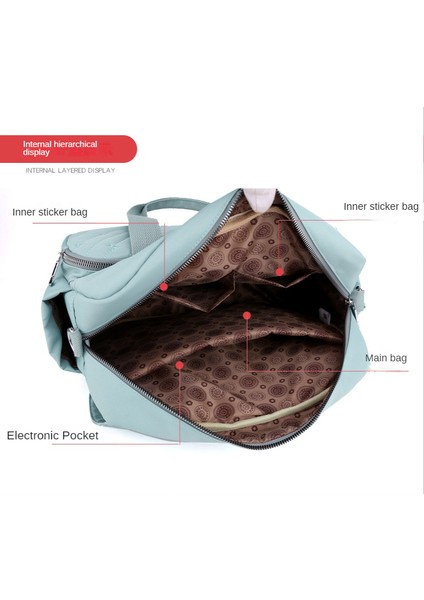 Yeni Işlemeli Sırt Çantası Çok Amaçlı Bayan Omuz Çantası Çapraz Omuz Çantası (Yurt Dışından) modelleri