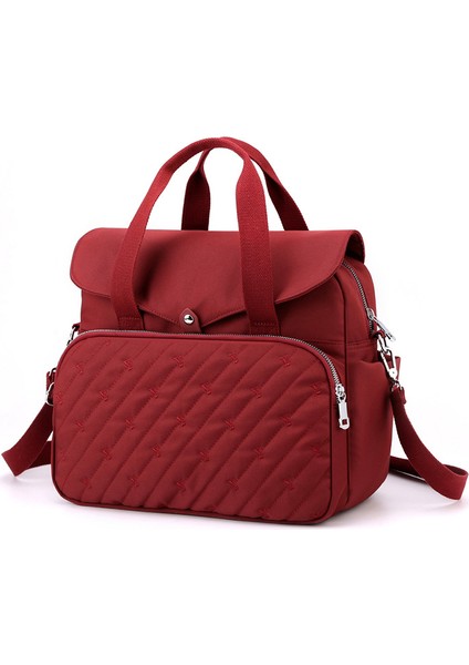 Yeni Işlemeli Sırt Çantası Çok Amaçlı Bayan Omuz Çantası Çapraz Omuz Çantası (Yurt Dışından)