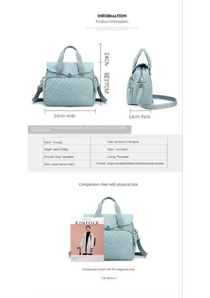 Yeni Işlemeli Sırt Çantası Çok Amaçlı Bayan Omuz Çantası Çapraz Omuz Çantası (Yurt Dışından) fırsatları