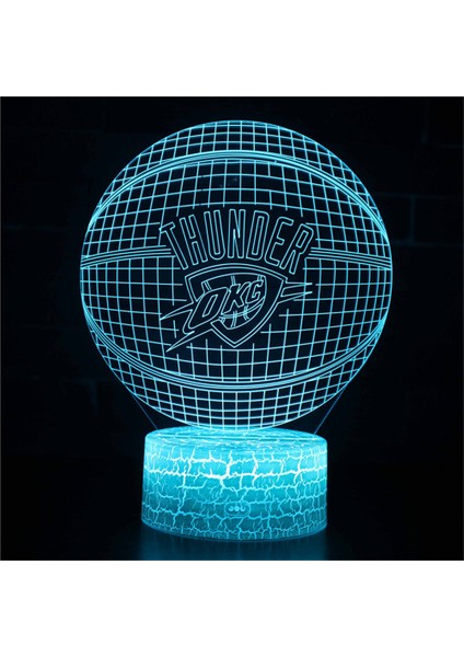 3D Akrilik Modlu LED Lamba (Yurt Dışından)