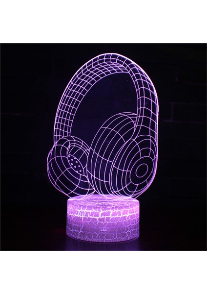 3D Akrilik Modlu LED Lamba (Yurt Dışından)