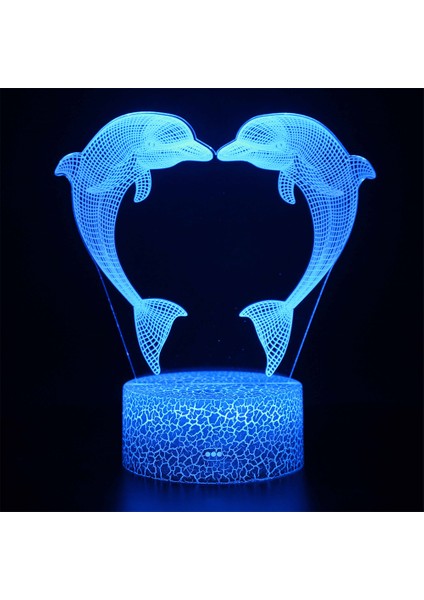 3D Akrilik Modlu LED Lamba (Yurt Dışından)