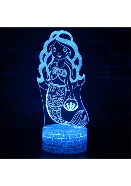 3D Akrilik Modlu LED Lamba (Yurt Dışından)
