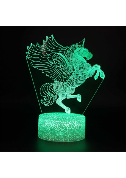 3D Akrilik Modlu LED Lamba (Yurt Dışından)
