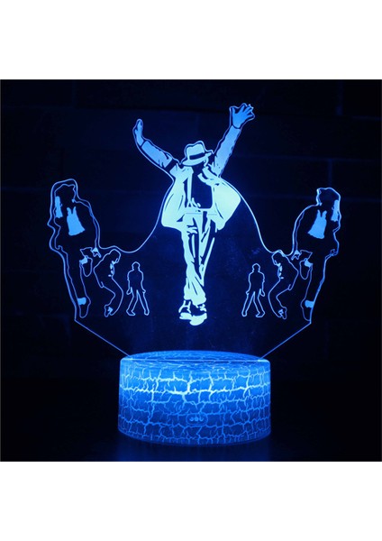 3D Akrilik Modlu LED Lamba (Yurt Dışından)