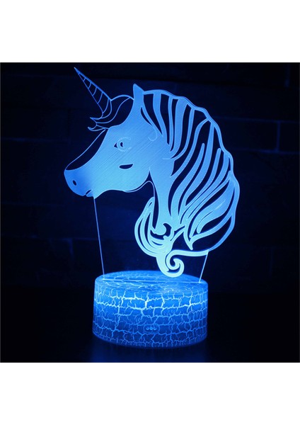 3D Akrilik Modlu LED Lamba (Yurt Dışından)