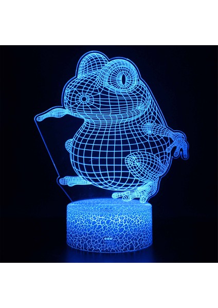 3D Akrilik Modlu LED Lamba (Yurt Dışından)