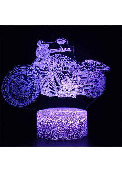 3D Akrilik Modlu LED Lamba (Yurt Dışından)