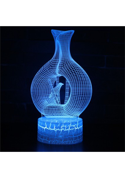 3D Akrilik Modlu LED Lamba (Yurt Dışından)