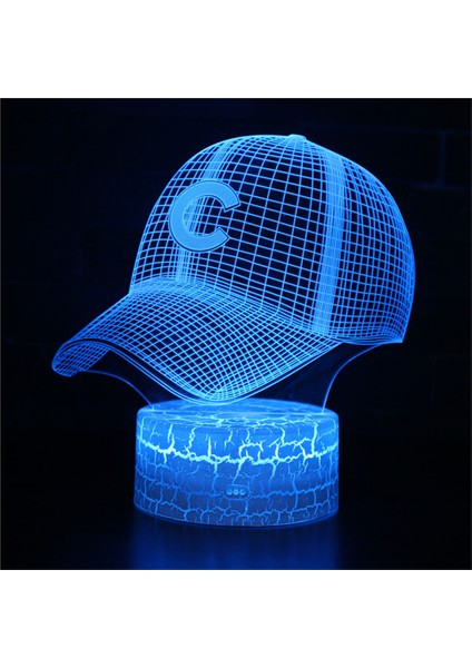 3D Akrilik Modlu LED Lamba (Yurt Dışından)