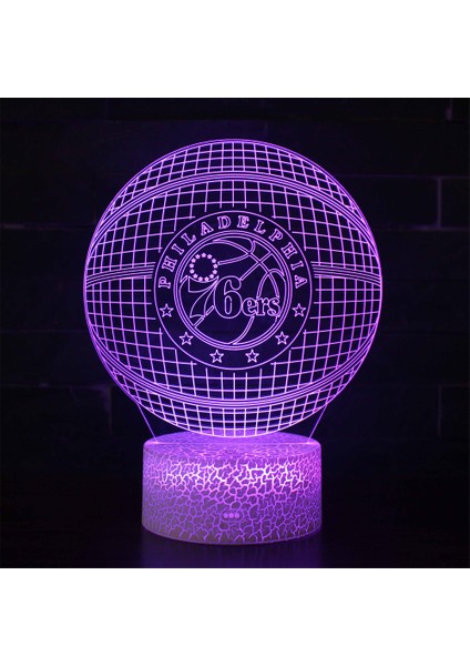 3D Akrilik Modlu LED Lamba (Yurt Dışından)