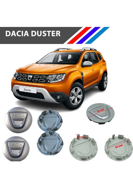 Otozet- Dacia Duster Jant Göbek Arması 4 Adetli Set 403156671R