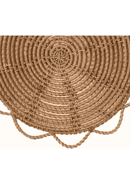 Meander Dekoratif Rattan Duvar Dekoru Supla 40cm 8984