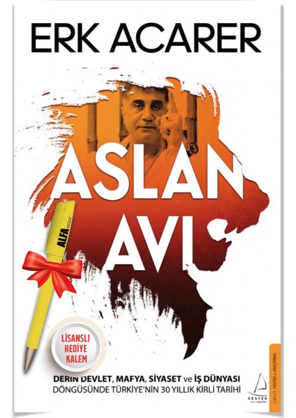 Ss (Barış Pehlivan & Barış Terkoğlu) + Aslan Avı (Erk Acarer) 2 Kitap + Alfa Moda Lisanslı Kalem modelleri