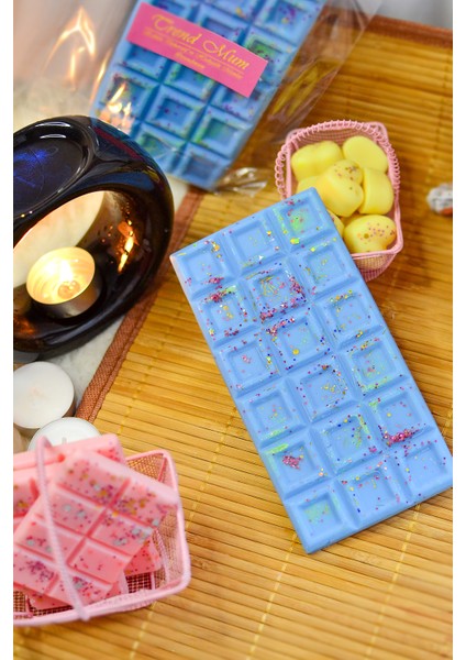 Tealight Hediyeli Buhurdanlık Koku Tableti %100 Soya Wax Buhurdanlık Mumu