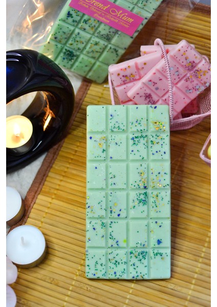 Tealight Hediyeli Buhurdanlık Koku Tableti %100SOYAWAX Melts Buhurdanlık Mumu,buhurdanlık Kokulu Mum
