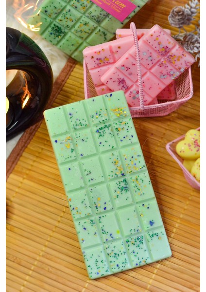 Tealight Hediyeli Buhurdanlık Koku Tableti %100SOYAWAX Melts Buhurdanlık Mumu,buhurdanlık Kokulu Mum fırsatları
