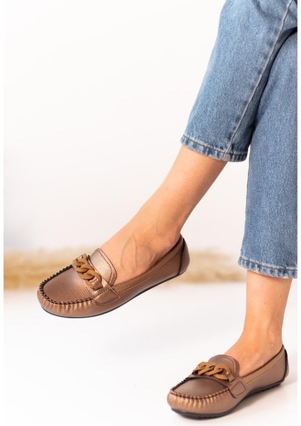 Comfy Hareket Store Kadın Renkli Zincir Tokalı Babet fiyatları