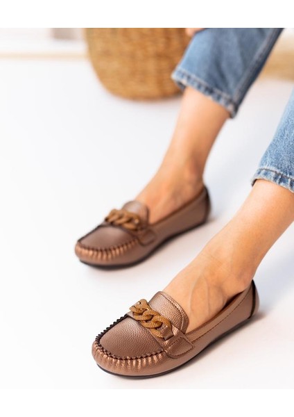 Comfy Hareket Store Kadın Renkli Zincir Tokalı Babet fırsatları